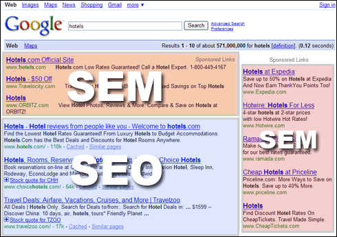 Diferenca entre SEO e SEM no marketing digital